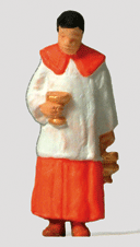 Individual Figures - Religious People -- Altar Boy Carrying Holy Water