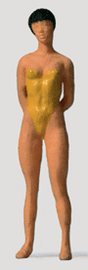 Individual Figures - Recreation & Sports -- Standing Female Sunbather
