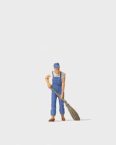 Individual Figure -- Sweeping the Floor