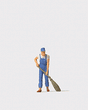 Individual Figure -- Sweeping the Floor