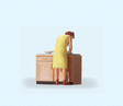 People At Home -- Woman Doing Dishes