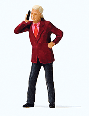Man -- With Mobile Phone