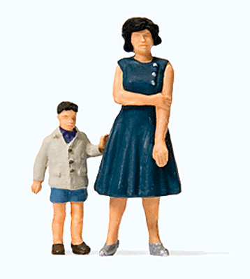 Mother & Son -- Standing