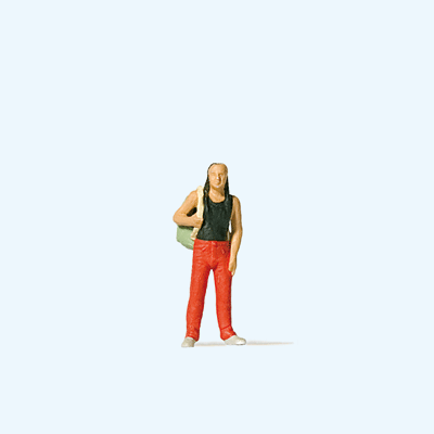 Man w/Backpack