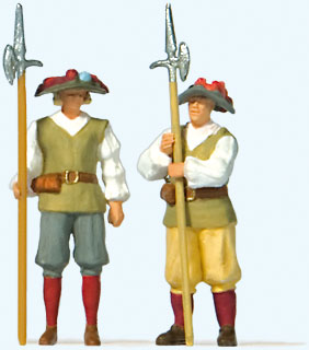 Gate Guards in Medieval Dress -- pkg(2)