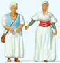 Market Women in Medieval Dress -- pkg(2)