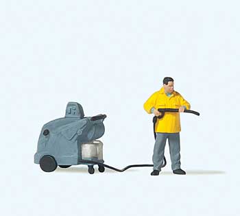 Man with Pressure Washer Individual Figure
