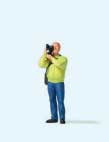 Man with Video Camera Individual Figure