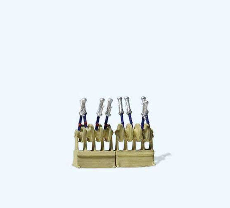 Signal Box/Interlocking Tower Signal Levers - Individual Figure -- pkg(2)