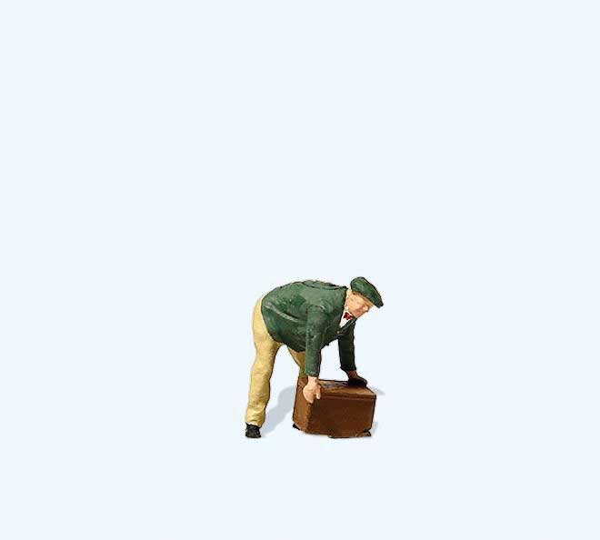 Man Lifting a Box/Crate - Individual Figure