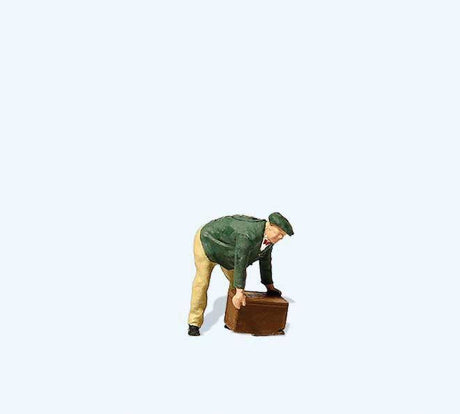 Man Lifting a Box/Crate - Individual Figure