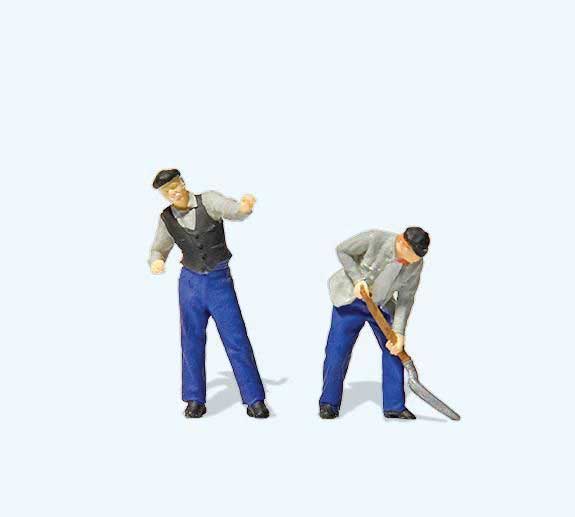 Rhatetian RhB Railway Engineer and Fireman