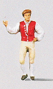 Individual Figures - Historic Dress -- Man Wearing German National Costume of Urach