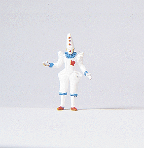 Individual Figure - Circus People -- Clown (White Suit)