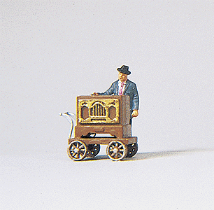 Individual Figure - Working People -- Barrel Organ Musician