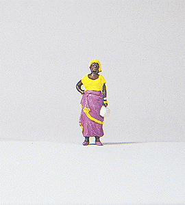 Individual Figure - Pedestrian -- African Woman