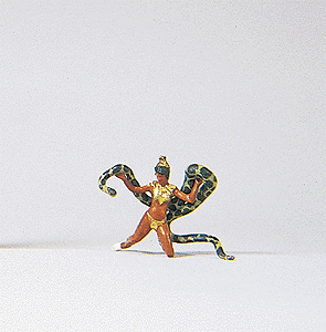 Individual Figure - Circus People -- Female Snake Charmer