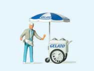 Ice Cream Vendor w/Cart Individual Figure
