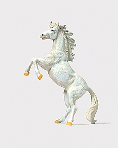 Animal -- Rearing White Horse