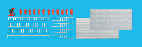 Ventilation Fan, Fire Extinguishers, Ladders & Treadplate Details