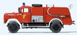 Magirus 150 D 10 A ZLF 24 Fire Truck Foam Sprayer Truck - Kit
