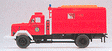 Emergency Magirus -- Fire Department Tools & Ladder Truck