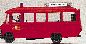 Emergency Vehicle Mercedes -- O309 Command Van - Assembled