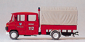 Emergency Vehicle Mercedes -- Equipment Truck w/Crew Cab & Covered Bed