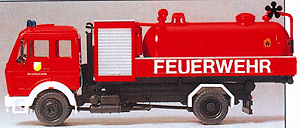 Emergency Vehicle Mercedes -- LF16 Pumper - Frankfurt Fire Department