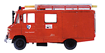 Emergency Vehicle Mercedes -- 408 D Fire Department Squad Truck