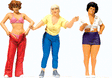 Sports & Recreation -- Women at Campsite pkg(3)
