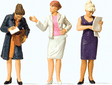 Pedestrians 1:22.5 Scale -- Standing Women pkg(3)