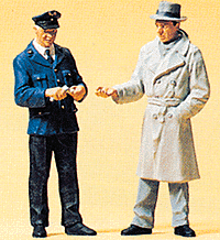 People Working -- Conductor & Passenger
