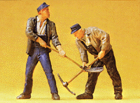 Track Workers w/Pitchfork & Pick Ax