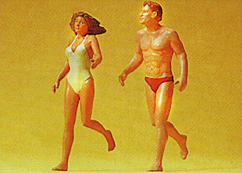 Couple Jogging on Beach