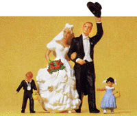 Bride, Groom, Ring Bearer & Flower Girl