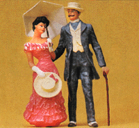 Couple w/Parasol