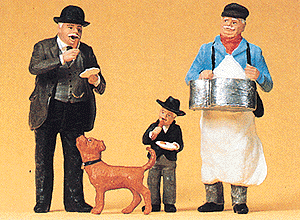Sausage Vendor & Customers -- pkg(4)