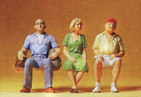 Seated People -- Wearing Summer Clothes