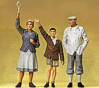 Pedestrians -- Waving People