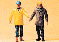 People Working -- Modern Workmen Walking