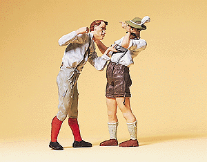 Pedestrians -- Bavarians Arguing