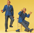 Railway Workers -- Signal Box Workers with Chair