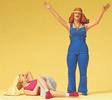 Pedestrians -- Young Women