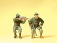 Sports & Recreation -- Huntsmen Seated Carrying Rifles pkg(2)