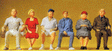 Value Series Figures -- Seated People pkg(6)