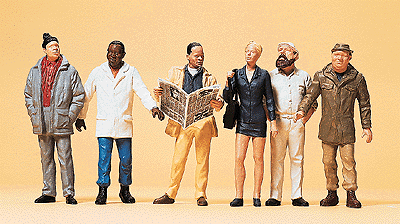 Pedestrians -- City Passers-By