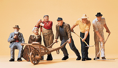 Pedestrians -- Rural Workers & Accessories