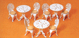 Table & Chairs  1:22.5