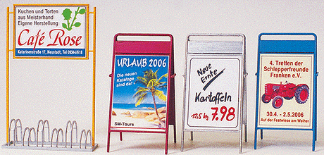 Bicycle Stand/Advertising Boards (4)